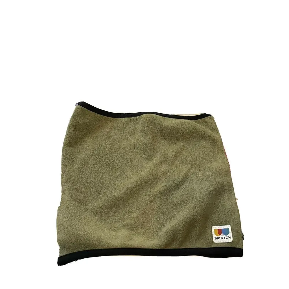BRIXTON Military Olive Arctic Fleece Gaiter OS Men’s